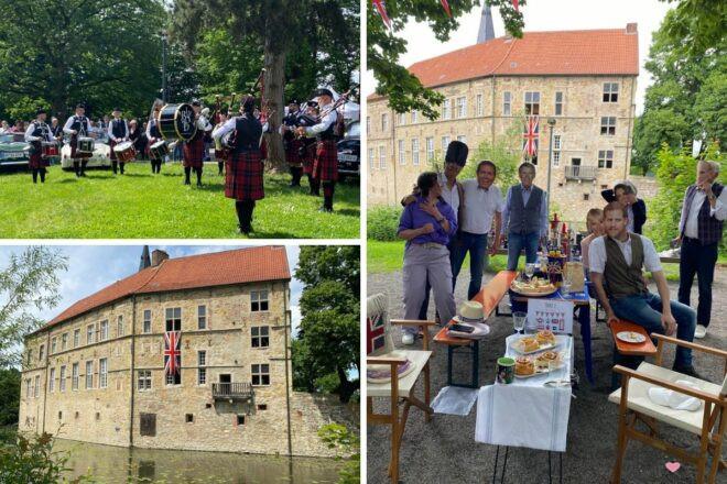 British Picnic in Lüdinghausen im Parc de Taverny