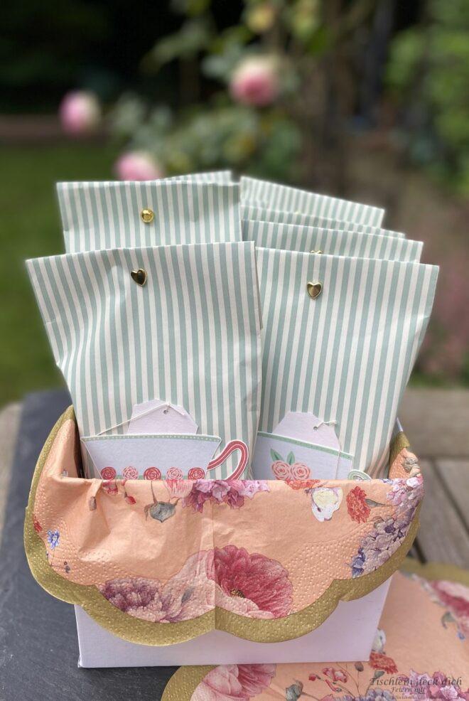 DIY Gastgeschenk in der Tüte für das British Picnic 