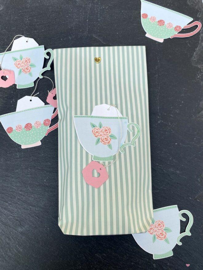 Gastgeschenk Bastel Idee für ein British Picnic