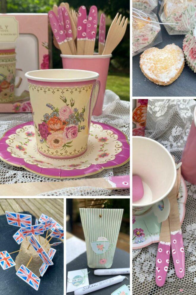 Picknick Geschirr für ein Britische Picknick und DIY Ideen