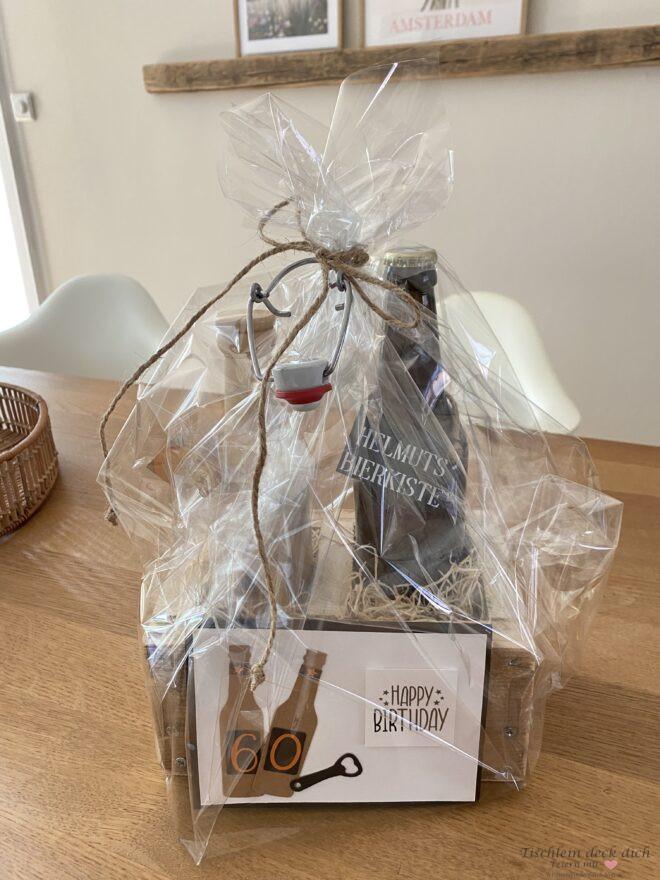 kreatives Geldgeschenk für den 60. Geburtstag 