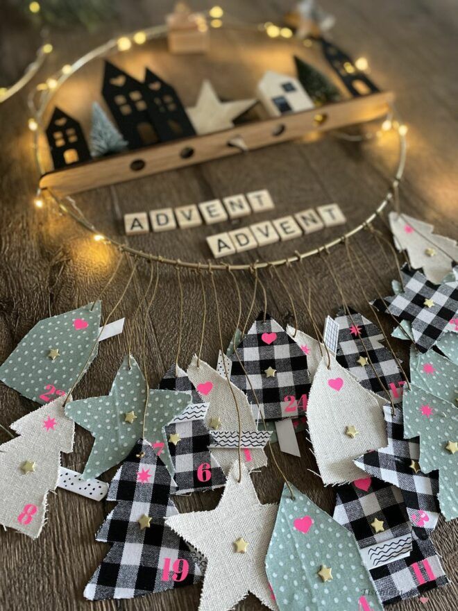 Adventskalender DIY, eine Bastelidee mit Milchtüten