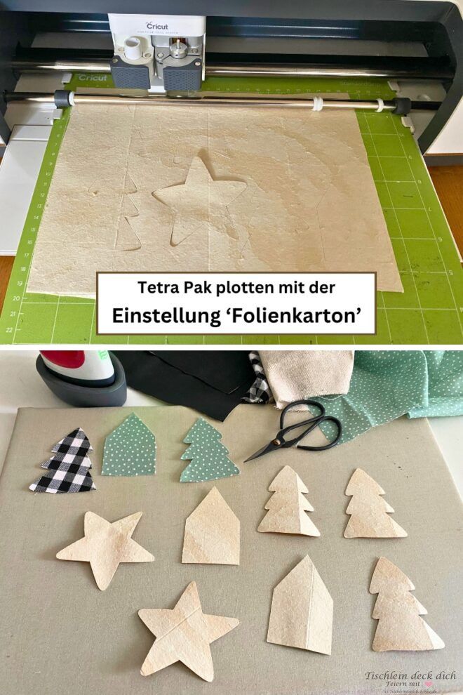 Tetra Pak schneiden mit dem Plotter