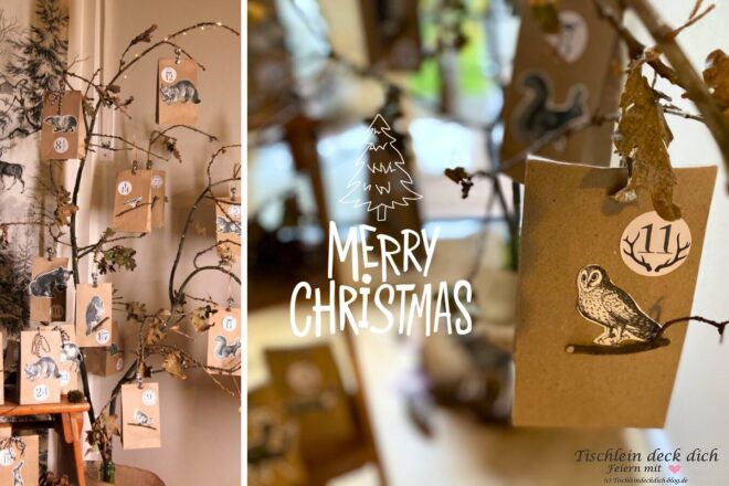 Adventskalender zum Nachbasteln