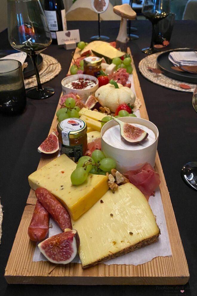 Käsebrett, Cheese Board Dekoration