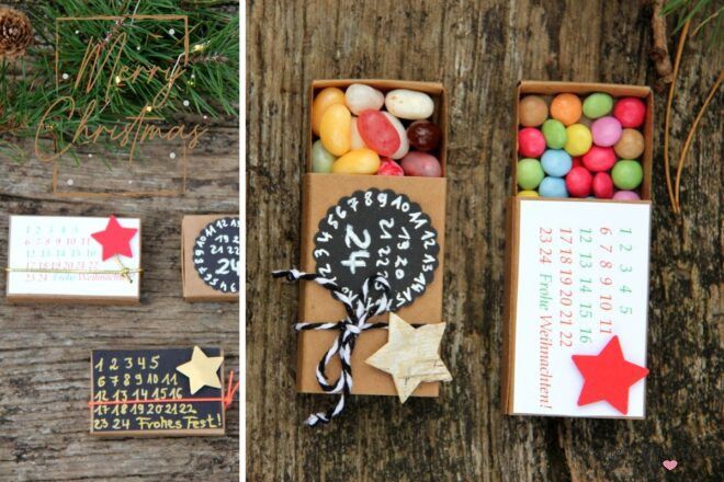 Adventskalender zum Nachbasteln