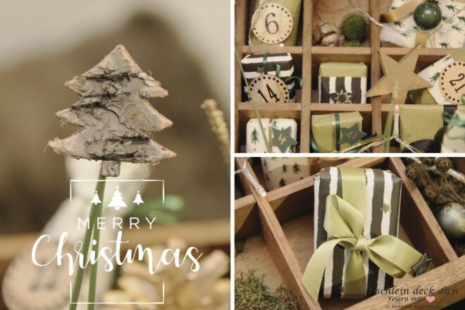 Adventskalender zum Nachbasteln