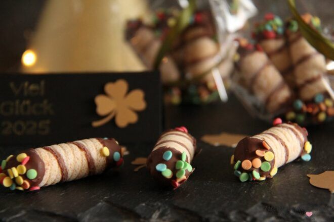 Glückskekse für Silvester und Neujahr