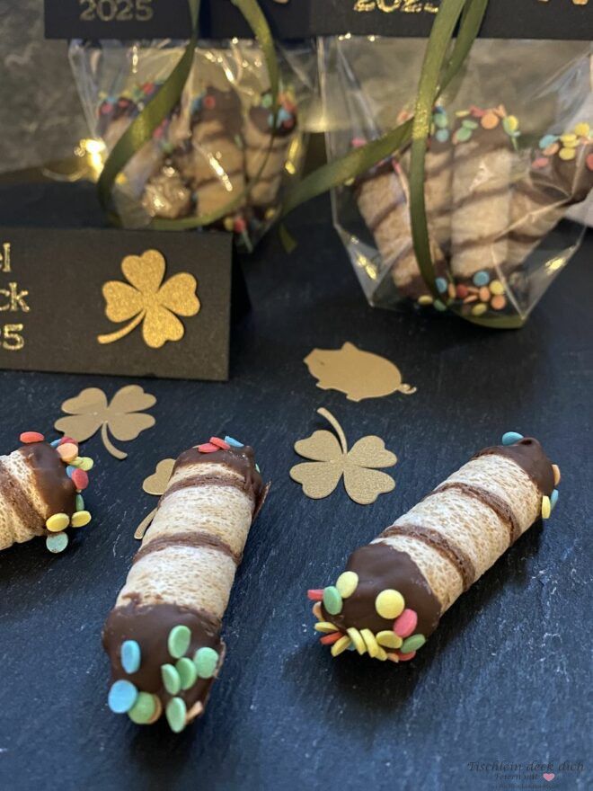 Glückskekse für Silvester