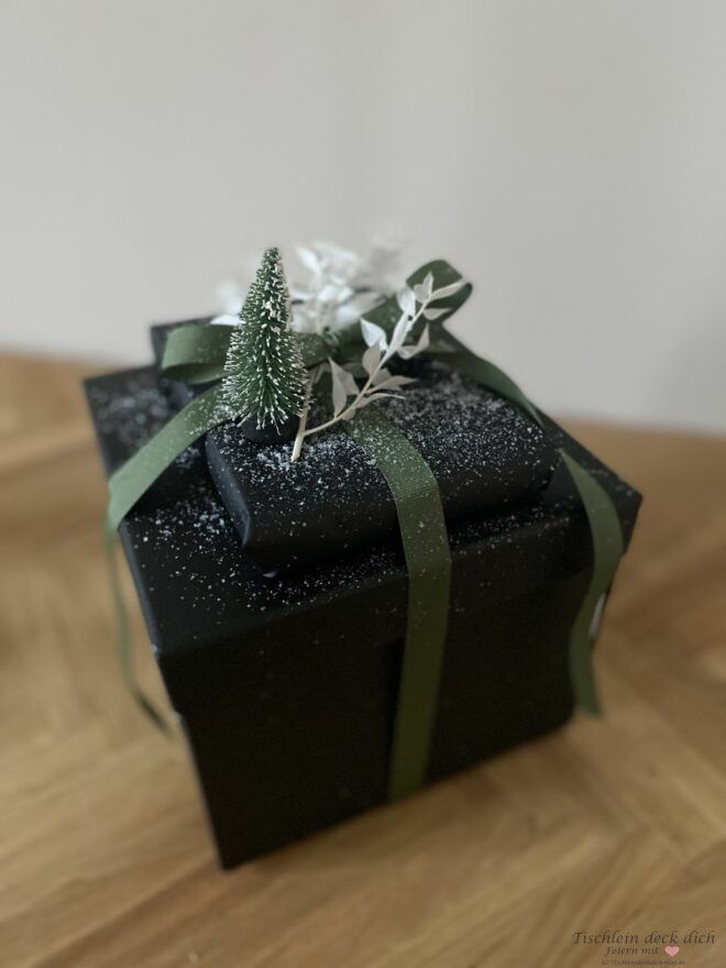 DIY Explosionsbox für Skifans