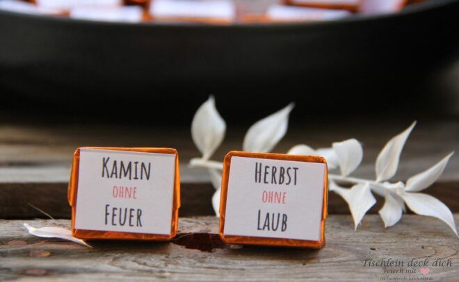 Ohne dich ist wie... Botschaft auf Ferrero Küsschen eine Geschenkidee zum Valentinstag