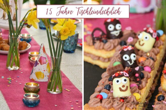 Number Cake backen zum Blog Geburtstag