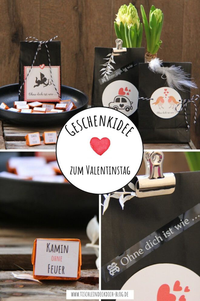 Pinterest Pin zum Valentinstag