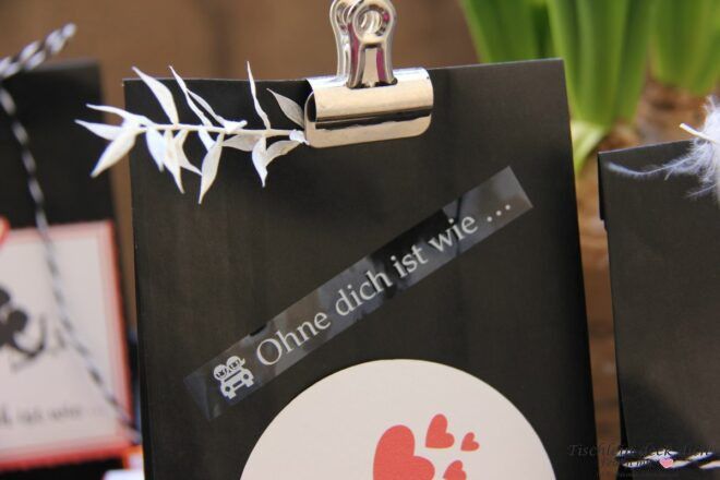 Geschenktüte mit Labelprinter basteln