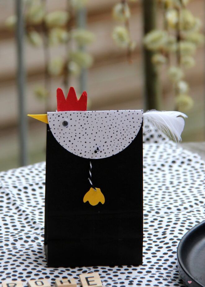 Ostertüten Hahn und Henne