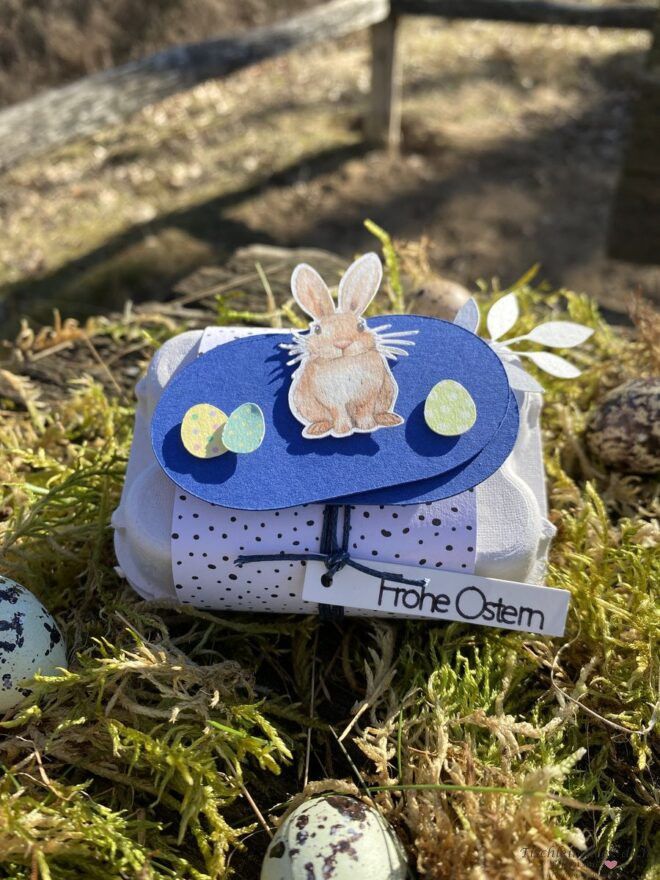 Mini-Eierkarton DIY für Ostern zum Verschenken