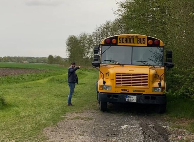 Skoolie, amerikanischer Schulbus zum Wohnmobil