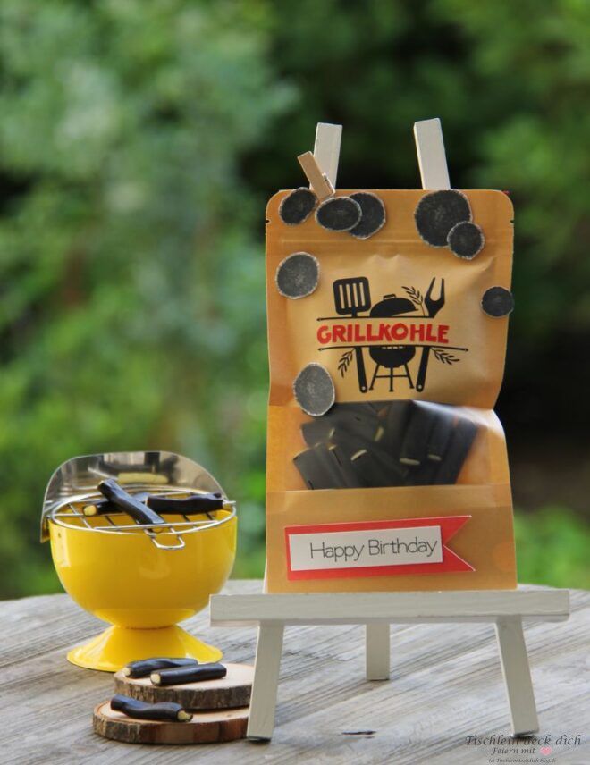 Geldgeschenkidee für Grillfans