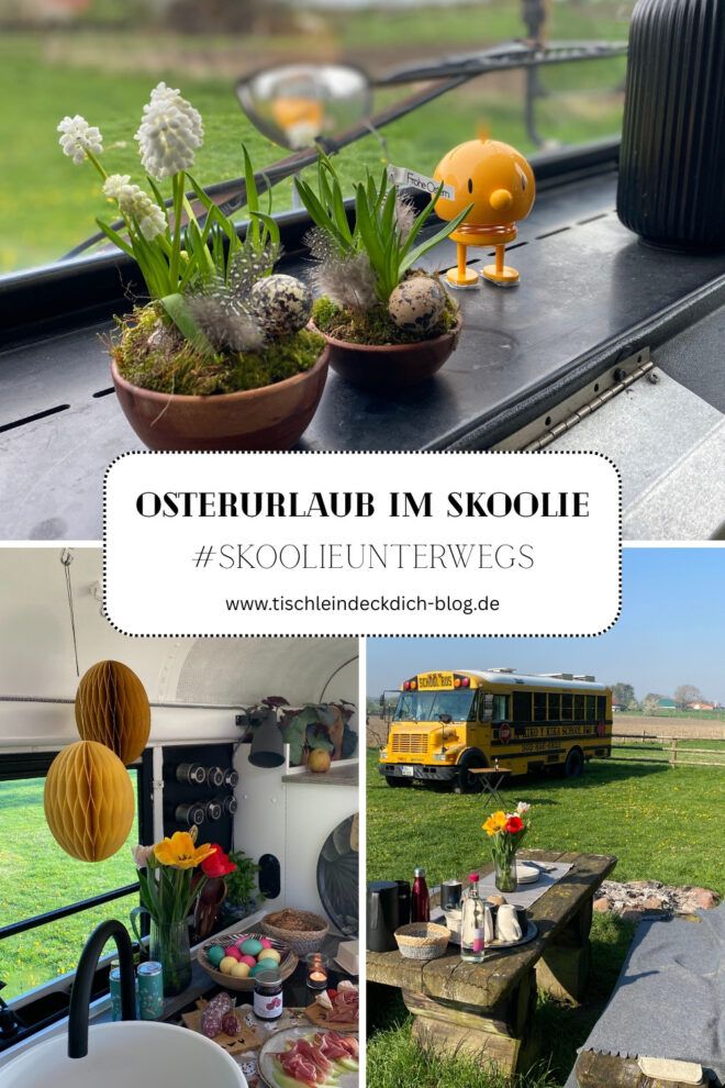 Pinterest Pin Osterurlaub im Wohnmobil