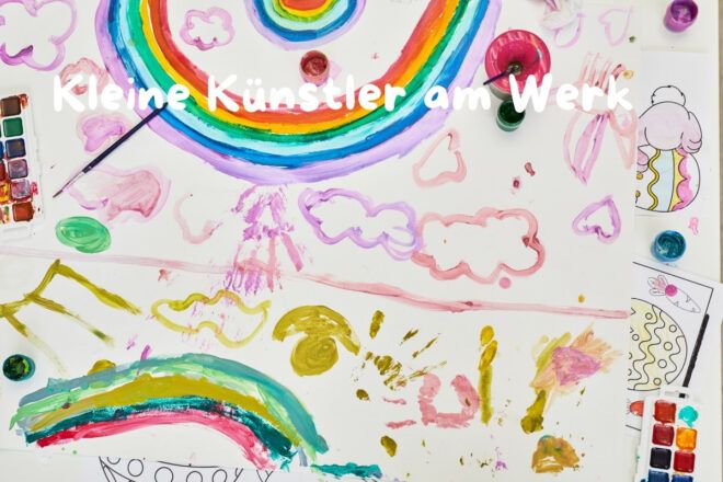 Gartenhochzeit - Ideen für den Kindertisch