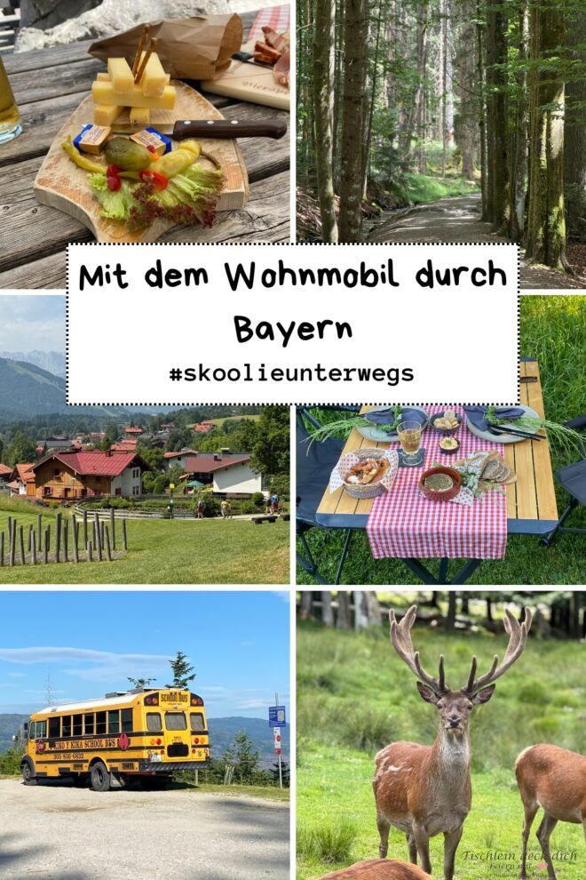 Pinterest Pin Mit dem Wohnmobil durch Bayern