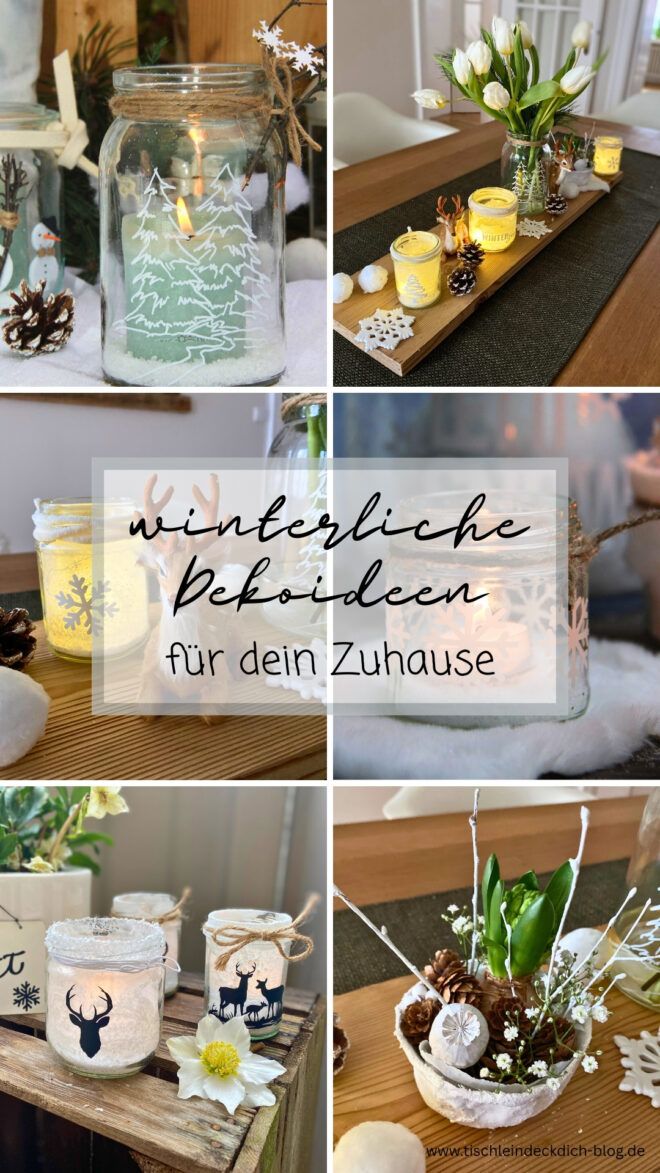 Winterdeko für zu Hause Pinterest Pin