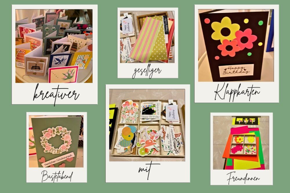 Selbstgemachte Grußkarten – individuell und mit Liebe gestaltet