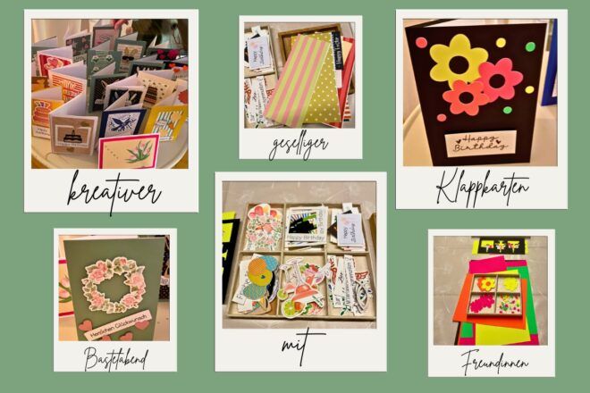 Selbstgemachte Grußkarten – individuell und mit Liebe gestaltet