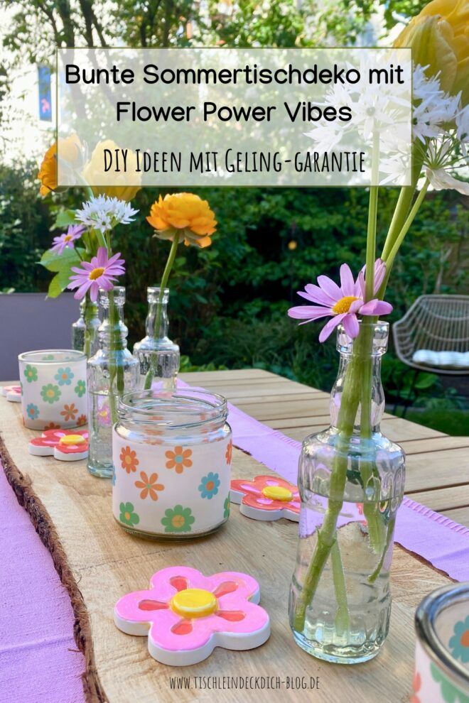 Pinterest Pin für das Gartenfest im Sommer