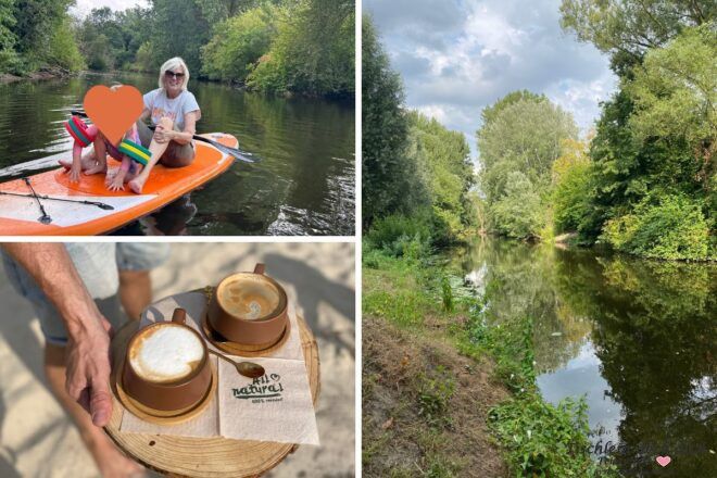 SUP auf der Werse in Münster
