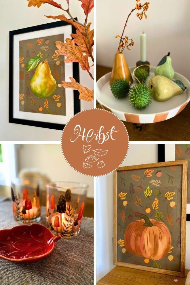 Herbstdeko für zu Hause