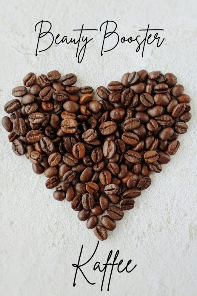 Herz aus Kaffeebohnen